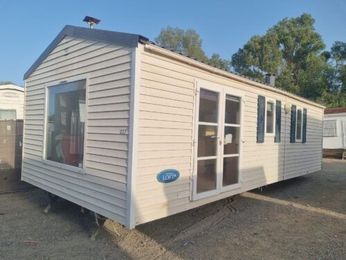 Casa movil usada 9 x 4 con 2 dormitorios